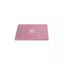 Pink cake board - Cake board shape: Square 30 cm