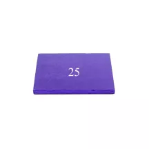 Purple cake board - Cake board shape: Square 25 cm