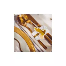 10 Ronds de serviettes Colombe