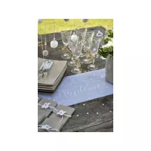 Table runner "Baptême"