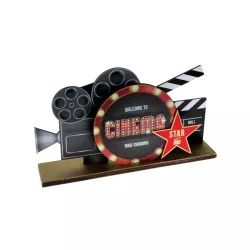 Tischdekoration - cinema
