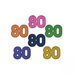 Coriandoli "anni '80" di legno