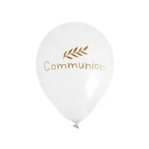 6 palloncini "Comunione