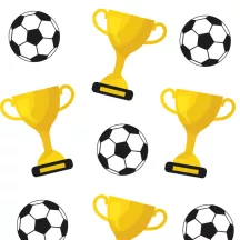 Soccer candy bags