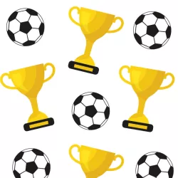 Fussball Süssigkeitenbeutel
