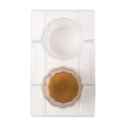 1 Schokoladenform "Cannelé"