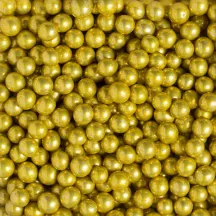 Maxi sugar pearls gold - 100g
