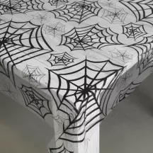 1 Transparent tablecloth "Spider web"