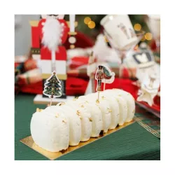 12 cake topper per la storia di Natale