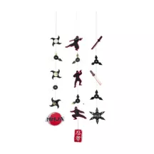 3 Hanging decorations "Ninja"
