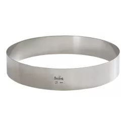 Anelli per torte in acciaio inox - stampi per torte diametro: 30 cm