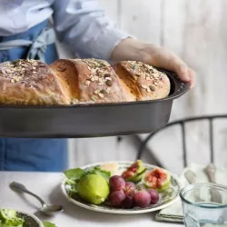 Backform für Brot/Brioche aus Antihaft-Metall