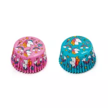 36 Cupcakes-Förmchen "Einhorn"