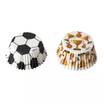 36 stampi per cupcake - campioni di calcio