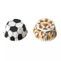 36 Baking cups - Soccer champions