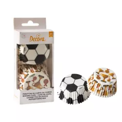36 Baking cups - Soccer champions