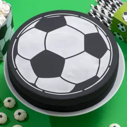 Pochoir "ballon de foot"