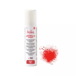 1 Metallic spray "red" - 75 ml