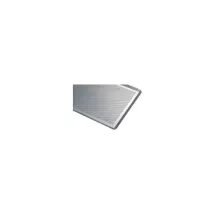 Perforated aluminium plate