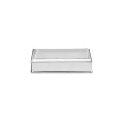Stainless steel rectangle extensible frame - max 46x32cm