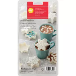 2 chocolate moulds "Stars" with 6 cavities in total