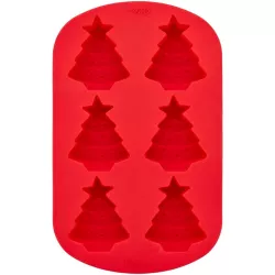 1 silicone mould Christmas trees