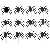 Cupcake Toppers "Spinne" für perfekt dekoriertes Dessert an Halloween