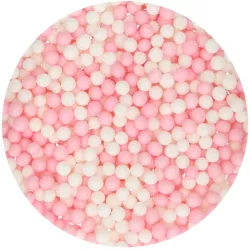 "Soft Pearls" Rosa/Weiss