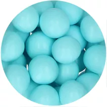130 g Perle croccanti di cioccolato blu lucido