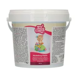 1kg Pâte de modelage blanche