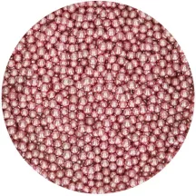 Pearls "Metallic Pink" in sugar