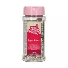 Sugarpearls 8mm -Metallic Silver- 80g