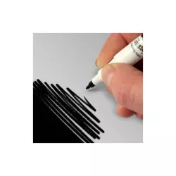 Penna alimentare nera con due punte