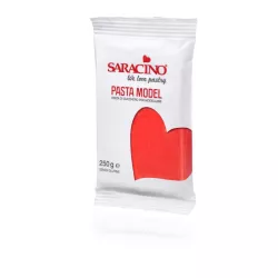 Fondente per modellare rosso 250 g - Pasta Saracino