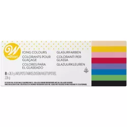 Set con 8 colori gel - Wilton
