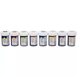 Set de 8 colorants en gel - Wilton