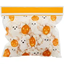 20 wiederverschliessbare Halloween Süssigkeitenbeutel