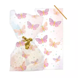 20 Butterflies candy bags