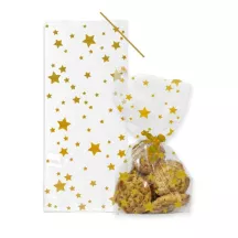 20 sacchetti di biscotti "stelle d'oro