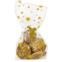20 sacchetti di biscotti "stelle d'oro