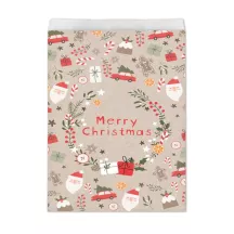 10 Geschenktüten "Merry Christmas"