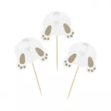 Cake Toppers "fesses de lapin"