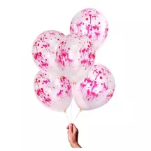 5 Balloons "Blood splatter"