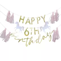 1 Guirlande personnalisable - Princesse