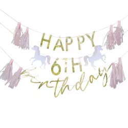 1 Customisable garland - Princess