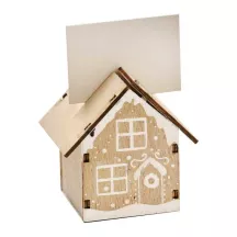 6 segnaposti Casa di legno