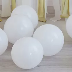 1 set di palloncini piccoli - bianchi