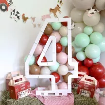 1 Set petits ballons "Animaux de la ferme"