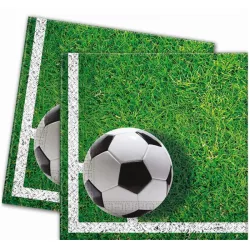 20 napkins Soccer