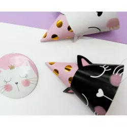 6 cappelli da festa gatto